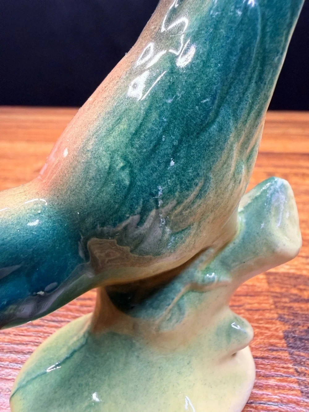 Colorful Bird Figurine